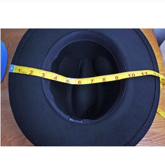 New! Sale 🔥 Ivory Leopard Felt Wool Belted Panama Hat - Picture 8 of 11